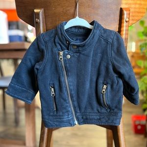 Baby Gap Moto Baby Jacket 6-12 Months
